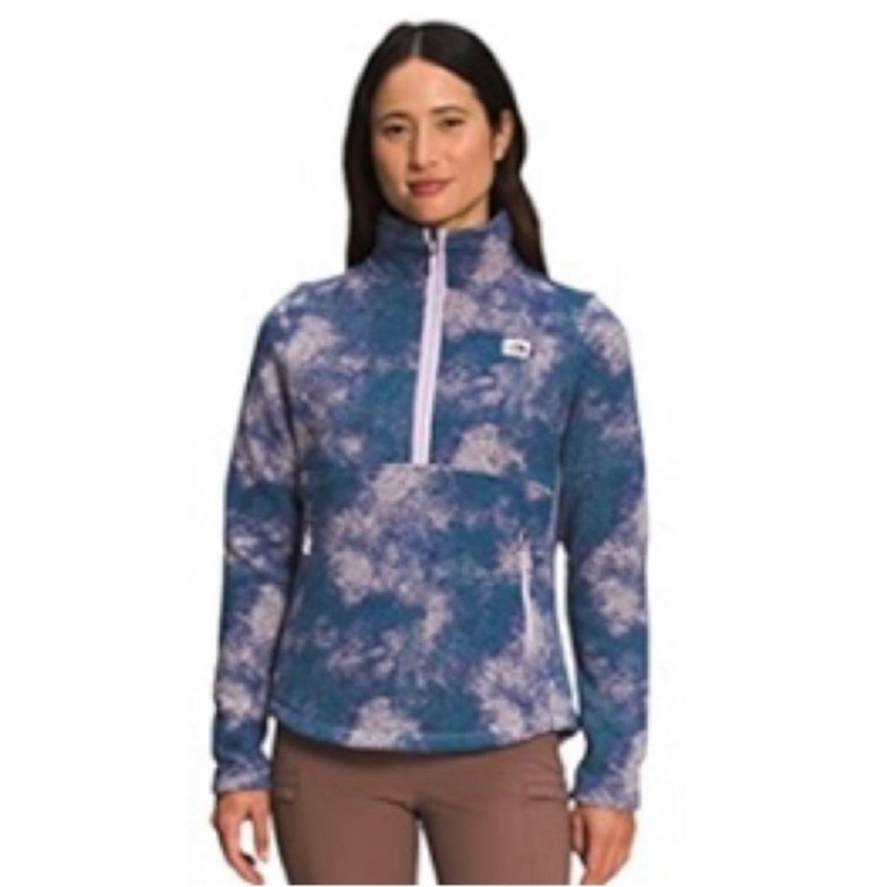 The North Face Blue and White Ski Jacket - Picture 1 of 1